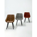 Стул Riga TM325/2 Maroon/Black