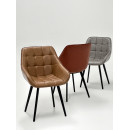 Стул Riga TM325/2 Maroon/Black