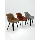 Стул Riga TM325/2 Maroon/Black