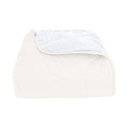 Покрывало стеганое черепица Barkhat 159 молочное 220x240 см