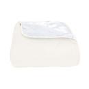 Покривало стьогане хвиля Barkhat 159 молочне 200x220 см