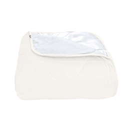 Покрывало стеганое волна Barkhat 159 молочное 220x240 см