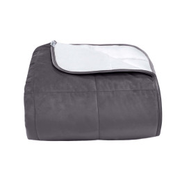 Покрывало стеганое квадрат Barkhat 235 темный шоколад 150x220 см