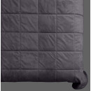 Покрывало стеганое квадрат Barkhat 235 темный шоколад 160x220 см