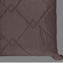 Покрывало стеганое лабиринт Barkhat 212 темно-коричневое 220x240 см