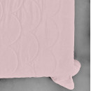 Покрывало стеганое черепица Sparta 24 светло-розовое 240х260 см