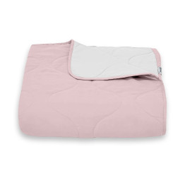 Покрывало стеганое волна Sparta 24 светло-розовое 240х240 см