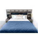 Покрывало стеганое волна Sparta 46 синий 240х240 см