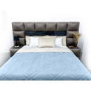 Покрывало стеганое мозаика Sparta 30 голубое 240х240 см