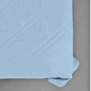 Покрывало стеганое мозаика Sparta 30 голубое 240х240 см