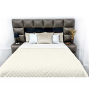 Покрывало стеганое пирамида Sparta 02 бежевое 240х240 см