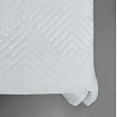 Покривало стьогане піраміда Sparta 11 сіре 150х220 см