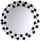 Настенное зеркало Laguna S1825 Silver/Black