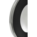 Настенное зеркало Round 725 Silver/Black Ø 38cm