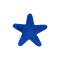 Килим Lovely Kids Star Blue 60x63
