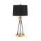 Настольная лампа Nona M125 Black/Gold