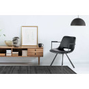 Стул City TM625/2 Black