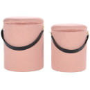 Набор пуфов Chest T125/2 Altrosa/Black