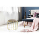 Табурет-стіл Carl SM110 Greybrown / Gold