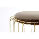 Табурет-стіл Carl SM110 Greybrown / Gold