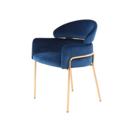 Стул Oslo TM125 Blue/Pinkgold