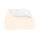 Покривало стьогане черепиця Barkhat 203 світло-бежеве 200x220 см