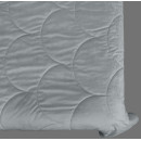 Покривало стьогане черепиця Barkhat 237 сіре 240x240 см