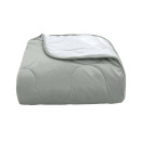 Покрывало стеганое элипс Barkhat 129 серебряное 240x240 см