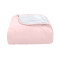 Покривало стьогане еліпс Barkhat 215 рожеве 150x220 см
