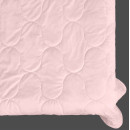 Покрывало стеганое элипс Barkhat 215 розовое 150x220 см