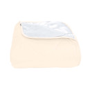 Покрывало стеганое волна Barkhat 203 светло-бежевое 200x220 см