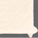 Покрывало стеганое волна Barkhat 203 светло-бежевое 200x220 см