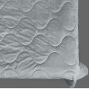 Покрывало стеганое волна Barkhat 237 серое 200x220 см