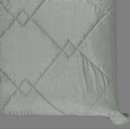 Покривало стьогане лабіринт Barkhat 129 сріблясте 240x260 см