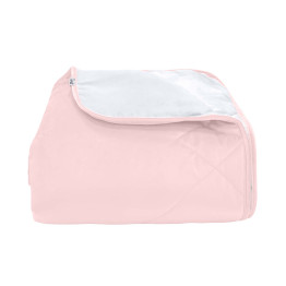 Покрывало стеганое лабиринт Barkhat 215 розовое 130x240 см