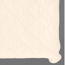 Покривало стьогане ромб Barkhat 203 світло-бежеве 220x240 см