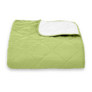 Покривало стьогане ромб Sparta 40 зелене 200x220 см