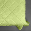 Покривало стьогане ромб Sparta 40 зелене 200x220 см