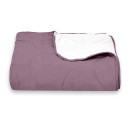 Покривало стьогане черепиця Sparta 26 темно-рожеве 220х220 см