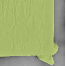 Покрывало стеганое черепица Sparta 40 зеленое 200x220 см