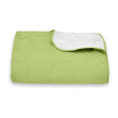 Покрывало стеганое элипс Sparta 40 зеленое 200x220 см