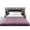 Покрывало стеганое волна Sparta 26 темно-розовое 240х260 см