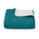 Покрывало стеганое волна Sparta 47 аквамарин 240х260 см