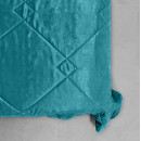 Покривало стьогане лабіринт Sparta 47 аквамарин 240х260 см