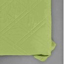 Покрывало стеганое мозаика Sparta 40 зеленое 150х220 см