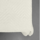 Покрывало стеганое пирамида Sparta 05 молочное 220х240 см