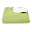 Покривало стьогане піраміда Sparta 40 зелене 200x220 см