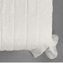 Покривало стьогане смуга Sparta 09 світло-сіре 220х240 см