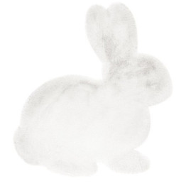 Ковер Lovely Kids Rabbit White 80x90