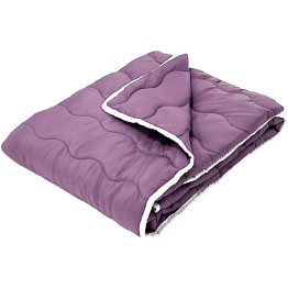 Ковдра демісезонна зі стрічкою 155х215 см Dusky Orchid